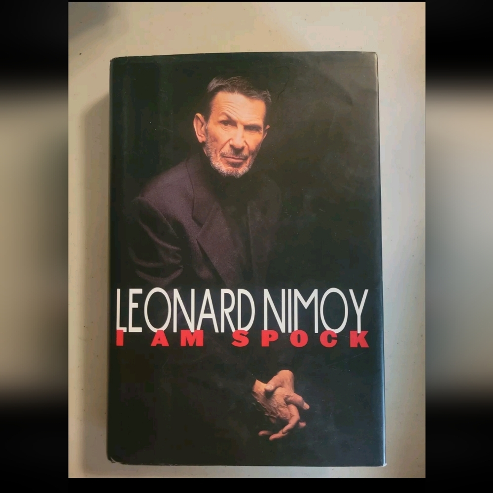 VTG 1995 HC/DJ Star Trek I Am Spock by Leonard Nimoy, Hyperion Publishing GOOD